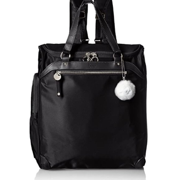 Women\'s black backpack set
